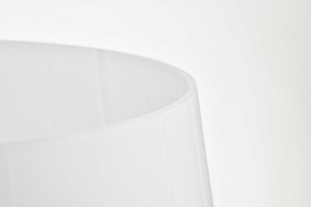 Semi Flush Mount Nuvo 60-8239 Lune - 3 Light Semi-Flush - Vintage Brass Finish - Etched White Glass Nuvo