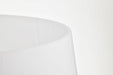 Semi Flush Mount Nuvo 60-8239 Lune - 3 Light Semi-Flush - Vintage Brass Finish - Etched White Glass Nuvo