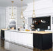 Pendant Nuvo 60-8265 Valentine - Small Pendant - Vintage Brass Finish - Hammered Glass Nuvo