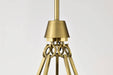 Chandelier Nuvo 60-8268 Valentine - 5 Light Chandelier - Vintage Brass Finish - Hammered Glass Nuvo