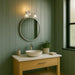 Vanity Nuvo 60-8332 Gianna - 2 Light Vanity - Brushed Nickel Finish - Clear Glass Nuvo