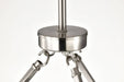 Chandelier Nuvo 60-8335 Gianna - 6 Light Chandelier - Brushed Nickel Finish - Clear Glass Nuvo