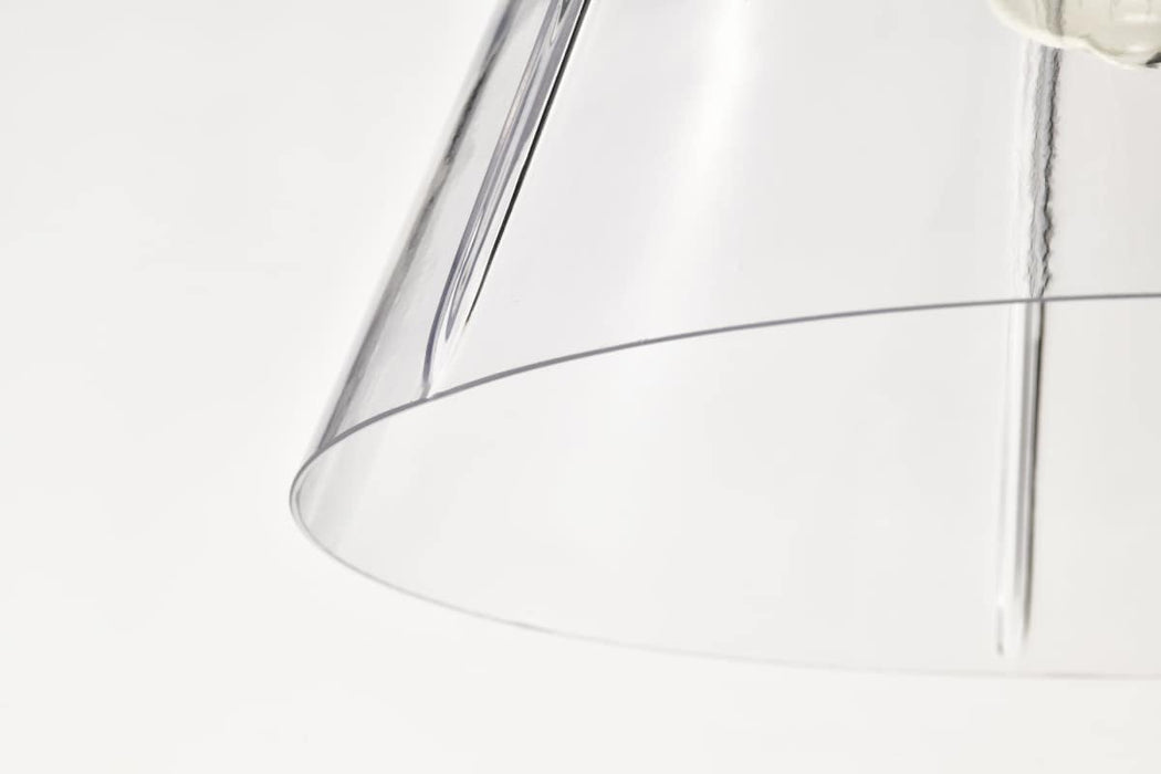 Pendant Nuvo 60-8338 Gianna - 1 Light Medium Pendant - Brushed Nickel Finish - Clear Glass Nuvo