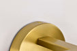 Vanity Nuvo 60-8344 Gianna - 4 Light Vanity - Vintage Brass Finish - Clear Glass Nuvo