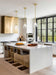 Mini Pendant Nuvo 60-8347 Gianna - Mini Pendant - Vintage Brass Finish - Clear Glass Nuvo