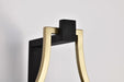 Wall Lantern Nuvo 60-8501 Holden - Small Outdoor Lantern - Gold and Black Finish - Clear Glass Nuvo