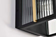 Wall Lantern Nuvo 60-8501 Holden - Small Outdoor Lantern - Gold and Black Finish - Clear Glass Nuvo