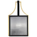 Wall Lantern Nuvo 60-8502 Holden - Medium Outdoor Lantern - Gold and Black Finish - Clear Glass Nuvo