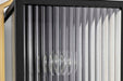 Wall Lantern Nuvo 60-8502 Holden - Medium Outdoor Lantern - Gold and Black Finish - Clear Glass Nuvo