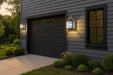 Wall Lantern Nuvo 60-8502 Holden - Medium Outdoor Lantern - Gold and Black Finish - Clear Glass Nuvo