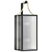 Wall Lantern Nuvo 60-8503 Holden - Large Outdoor Lantern - Gold and Black Finish - Clear Glass Nuvo
