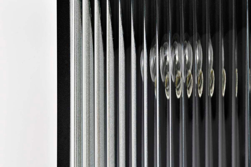 Wall Lantern Nuvo 60-8503 Holden - Large Outdoor Lantern - Gold and Black Finish - Clear Glass Nuvo