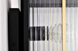 Wall Lantern Nuvo 60-8503 Holden - Large Outdoor Lantern - Gold and Black Finish - Clear Glass Nuvo