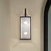Wall Lantern Nuvo 60-8503 Holden - Large Outdoor Lantern - Gold and Black Finish - Clear Glass Nuvo
