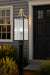 Post Lantern Nuvo 60-8504 Holden - Outdoor Post Lantern - Gold and Black Finish - Clear Glass Nuvo