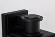 Wall Lantern Nuvo 60-8510 Luca - Small Outdoor Lantern - Sand Black Finish - Clear Beveled Glass Nuvo
