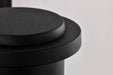 Wall Lantern Nuvo 60-8512 Luca - Large Outdoor Lantern - Sand Black Finish - Clear Beveled Glass Nuvo