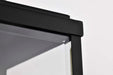 Wall Lantern Nuvo 60-8512 Luca - Large Outdoor Lantern - Sand Black Finish - Clear Beveled Glass Nuvo