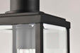Pendant Nuvo 60-8514 Luca - Hanging Pendant - Sand Black Finish - Clear Beveled Glass Nuvo