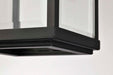 Pendant Nuvo 60-8514 Luca - Hanging Pendant - Sand Black Finish - Clear Beveled Glass Nuvo