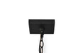 Pendant Nuvo 60-8514 Luca - Hanging Pendant - Sand Black Finish - Clear Beveled Glass Nuvo
