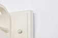 Wall Lantern Nuvo 60-8520 Ridge - Small Outdoor Lantern - White Finish - Clear Seeded Glass Nuvo