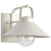 Wall Lantern Nuvo 60-8521 Ridge - Medium Outdoor Lantern - White Finish - Clear Seeded Glass Nuvo