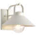 Wall Lantern Nuvo 60-8521 Ridge - Medium Outdoor Lantern - White Finish - Clear Seeded Glass Nuvo