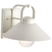Wall Lantern Nuvo 60-8521 Ridge - Medium Outdoor Lantern - White Finish - Clear Seeded Glass Nuvo