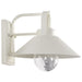 Wall Lantern Nuvo 60-8521 Ridge - Medium Outdoor Lantern - White Finish - Clear Seeded Glass Nuvo