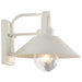 Wall Lantern Nuvo 60-8521 Ridge - Medium Outdoor Lantern - White Finish - Clear Seeded Glass Nuvo