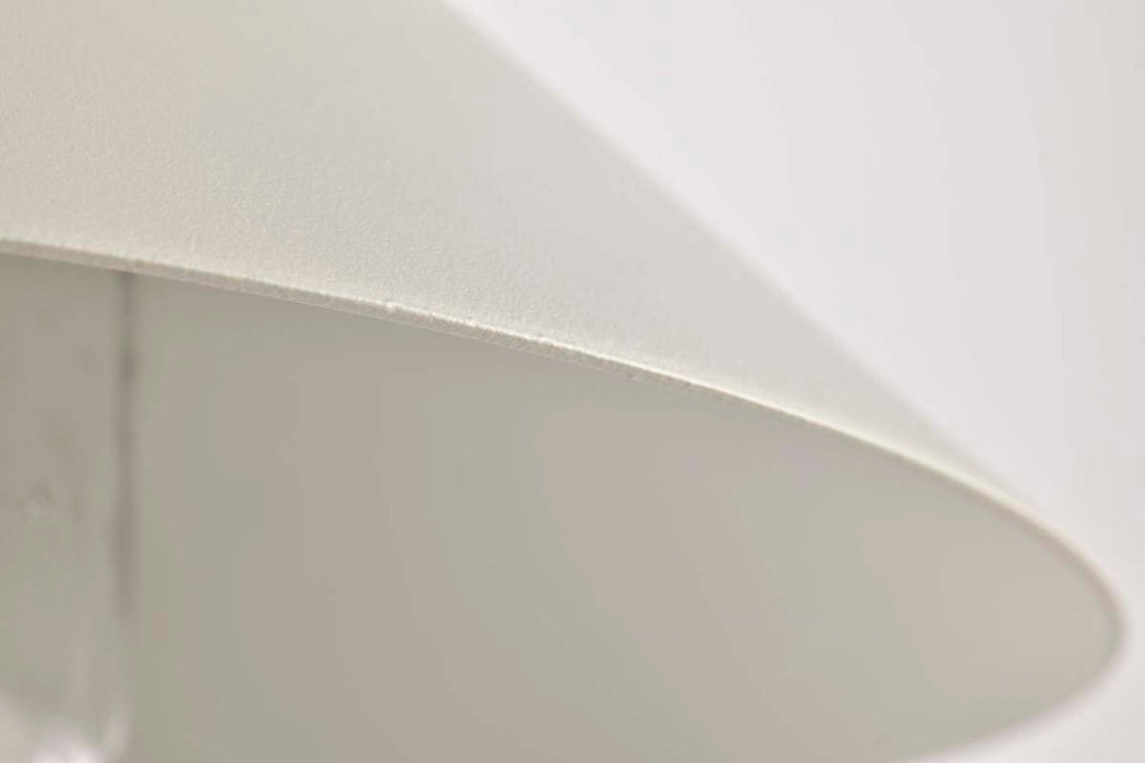 Wall Lantern Nuvo 60-8521 Ridge - Medium Outdoor Lantern - White Finish - Clear Seeded Glass Nuvo