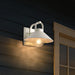 Wall Lantern Nuvo 60-8521 Ridge - Medium Outdoor Lantern - White Finish - Clear Seeded Glass Nuvo