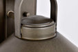 Wall Lantern Nuvo 60-8530 Ridge - Small Outdoor Lantern - Bronze Finish - Clear Seeded Glass Nuvo