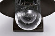 Wall Lantern Nuvo 60-8530 Ridge - Small Outdoor Lantern - Bronze Finish - Clear Seeded Glass Nuvo