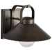 Wall Lantern Nuvo 60-8531 Ridge - Medium Outdoor Lantern - Bronze Finish - Clear Seeded Glass Nuvo