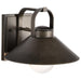 Wall Lantern Nuvo 60-8531 Ridge - Medium Outdoor Lantern - Bronze Finish - Clear Seeded Glass Nuvo