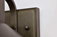 Wall Lantern Nuvo 60-8531 Ridge - Medium Outdoor Lantern - Bronze Finish - Clear Seeded Glass Nuvo