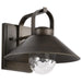 Wall Lantern Nuvo 60-8531 Ridge - Medium Outdoor Lantern - Bronze Finish - Clear Seeded Glass Nuvo