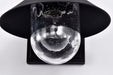 Wall Lantern Nuvo 60-8540 Ridge - Small Outdoor Lantern - Black Finish - Clear Seeded Glass Nuvo