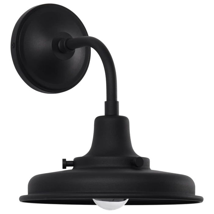 Wall Lantern Nuvo 60-8550 Morris - Small Outdoor Lantern - Black Finish Nuvo