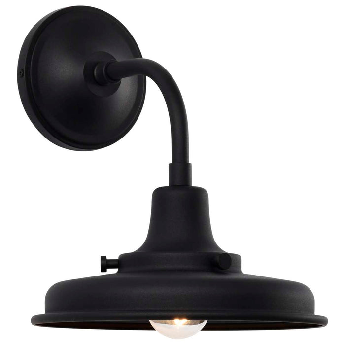 Wall Lantern Nuvo 60-8550 Morris - Small Outdoor Lantern - Black Finish Nuvo