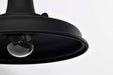 Wall Lantern Nuvo 60-8550 Morris - Small Outdoor Lantern - Black Finish Nuvo