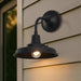 Wall Lantern Nuvo 60-8550 Morris - Small Outdoor Lantern - Black Finish Nuvo