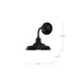 Wall Lantern Nuvo 60-8550 Morris - Small Outdoor Lantern - Black Finish Nuvo