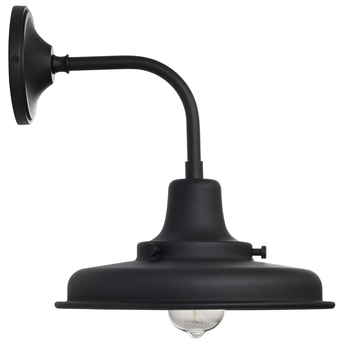 Wall Lantern Nuvo 60-8551 Morris - Medium Outdoor Lantern - Black Finish Nuvo