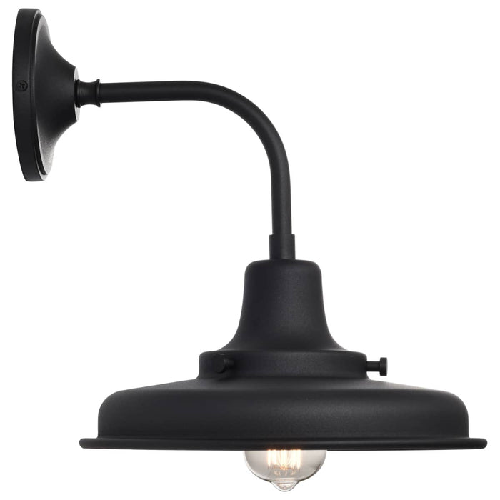 Wall Lantern Nuvo 60-8551 Morris - Medium Outdoor Lantern - Black Finish Nuvo