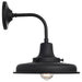 Wall Lantern Nuvo 60-8551 Morris - Medium Outdoor Lantern - Black Finish Nuvo