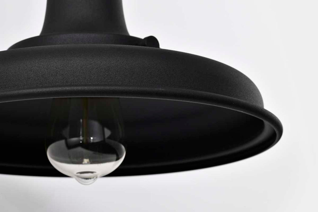 Wall Lantern Nuvo 60-8551 Morris - Medium Outdoor Lantern - Black Finish Nuvo