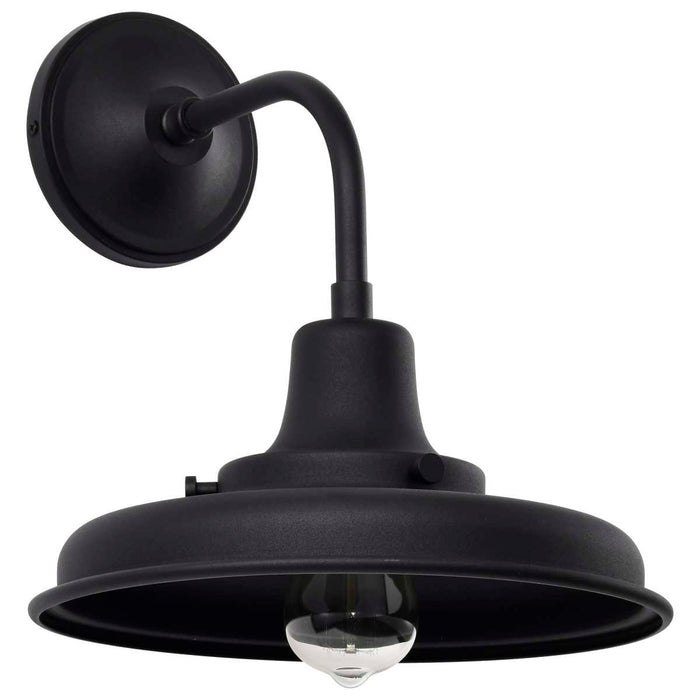 Wall Lantern Nuvo 60-8551 Morris - Medium Outdoor Lantern - Black Finish Nuvo